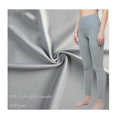 China Double Faced Custom Nylon Spandex Fabric For Yoga Clothes for sale