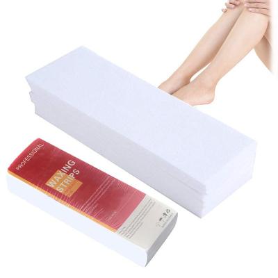 China Convenience 100 Sheets Old Thickened Wax Paper Nonwoven Depilatory Paper Hair Removal for sale