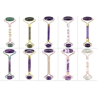 China Beauty Colorful High Quality Natural Facial Bar Roller Designs Facial Massager for sale