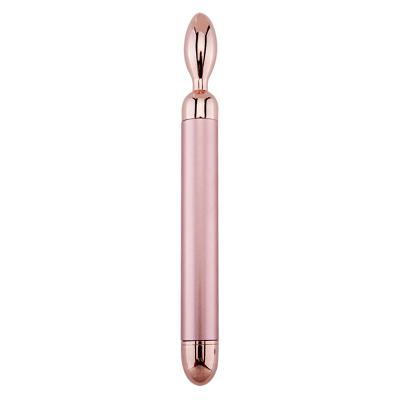 China Skin Tightening Anti Wrinkle Firming Pulling Gold Beauty Stick Electric Ultrasonic Eye Beauty Instrument for sale