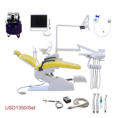 China Full set economical and practical dental clinic dental chair for clinic dental unit for sale