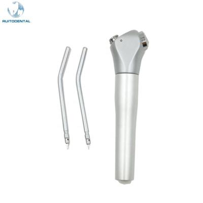 China Triple 3 Way Dental Dental Syringe Water Jet Air Parts Unit Chair Clinic Stainless Steel with 2 Jet Tips for sale