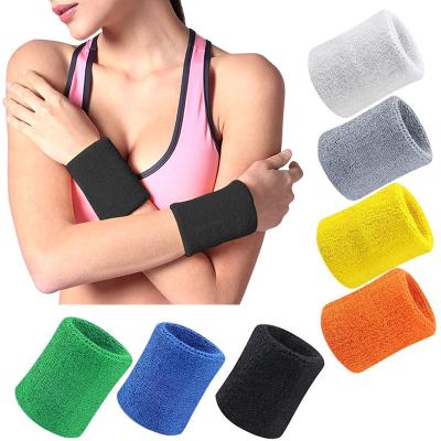 China Multicolor Sports Elastic Sports Band Wristband Custom Cheap Fitness Pick Up for sale