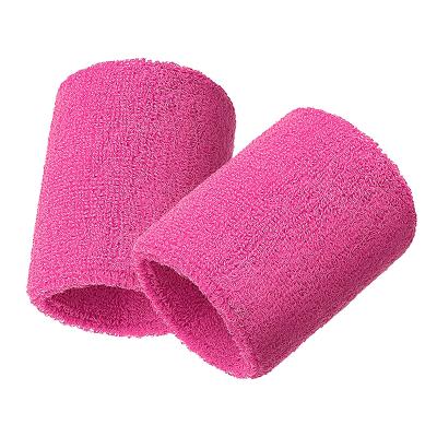 China Breathable Terry Cloth Wristband Custom Gym Sweatband Sports Sweatband for sale