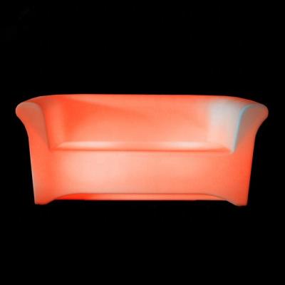 China Modern Plastic Led Bar Chair Sofa Light Led Sofa / Illuminated Led Bar Chair for sale