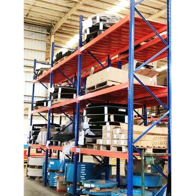 China Up To 5000kg Per Layer Cold Room Industrial Logistics Solutions Heavy Duty Warehouse Racking System Metal Storage Rack for sale