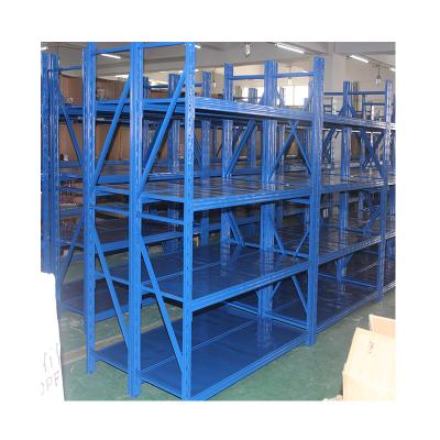 China Removable Storage Rack Large Capacity Memory Shelves Rack To Assemble Large Span Steel Medium Duty Heavy Duty Metal Storage Rack for sale