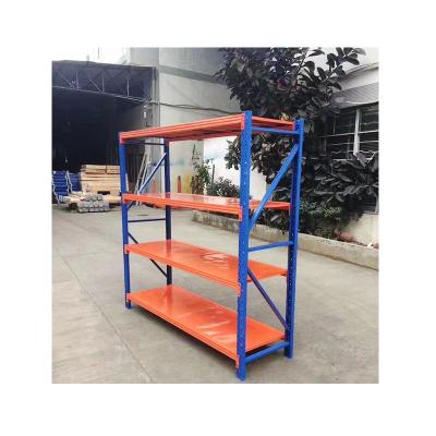 China Newest Light Duty Warehouse Storage Racks Longspan Boltless Industrial Multilevel Medium Duty Steel Warehouse Shelf for sale