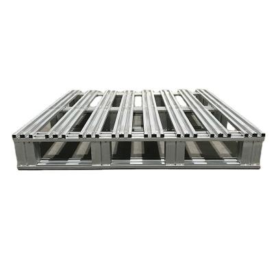 China Industrial Warehouse Storage Steel Manufacturer Pallet Company Heavy Duty Galvanized Steel Pallet For Sale for sale