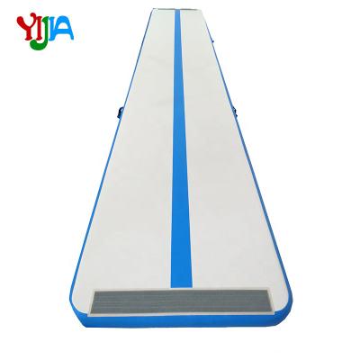 中国 Fitness/Exercise/Gym Air Floor Airtrack Factory Price/Sports Gym etc. for sale 10m Inflatable Air Track gym floor mats 販売のため