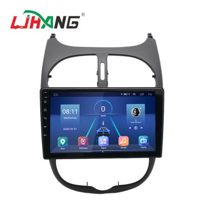 China LJHANG Android 10 GPS Car Multimedia DVD Player For PEUGEOT 206 2001 - 2008 Citroen C2 2006-2013 Radio Navigation GPS Auto Stereo for sale