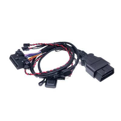 China Custom Obd2 Splitter Cable OBD2 Y Male To Female Y Cable For Hyundai for sale