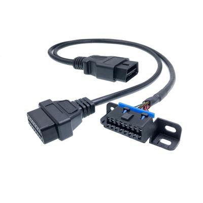 China Obd extension car diagnostics obd2 y splitter male to female cable for opel for sale