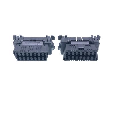 China Automotive OBD Female Connector With Terminals OBD2 OBDII Plug Core for sale