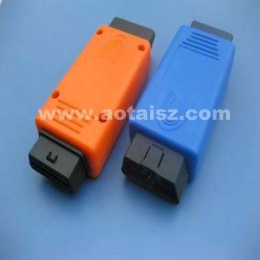 China All Cars Factory Wholesale OBD2 Connector Male To Female OBD II Adapter for sale