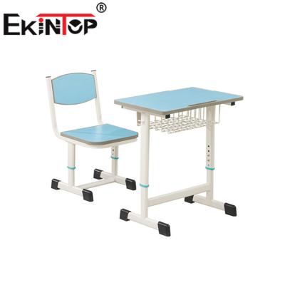 China Multifunctional Comfortable Stacked School Furniture School Student Desk Ekintop Student Chair for sale