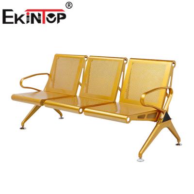 China High Quality Hot Selling Stainless Steel Airport School Furniture School Student Ekintop Desk Waiting Chairs For Sale for sale