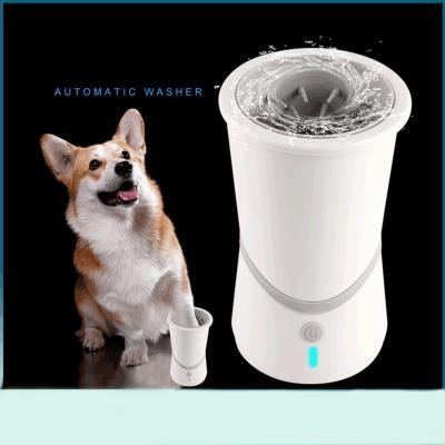 China Free Standing Electric Foot Seal Automatic Dog Foot Washing Electric Pet Foot Wash Cup for sale