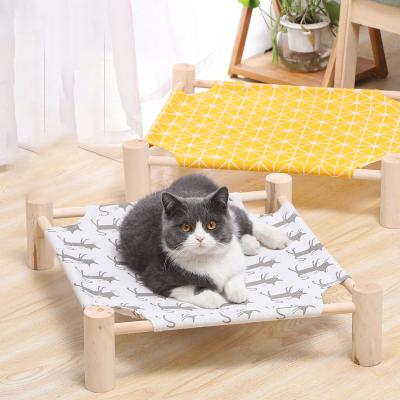 China Factory Wholesale Cat Bed Cat Bed Summer Cat Hammock Detachable and Washable Four Seasons Universal Pet Small Dog Bed for sale