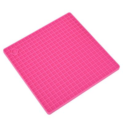 China Kitchenware Home Restaurant Hotel Factory Price Silicone Cavity Heat Insulation Pad Anti-scald Coaster Bowl Mat for sale