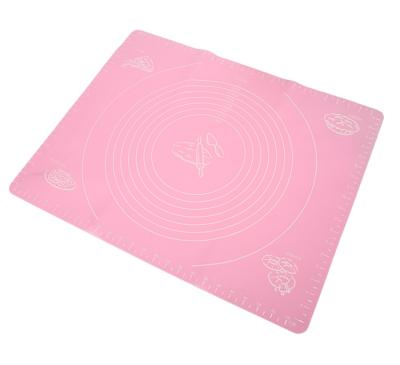 China Factory Direct Customized Non-Stick Kneading Pastry Mat Silicone Baking Mat Various Size Factory Viable Weight Silicone Dough for sale