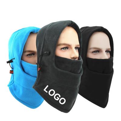 China Custom made maskss black fleece ski balaclava common good quality men's embroidery hot balaclavas for sale