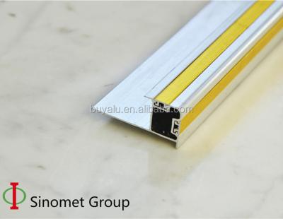 China Interior Wall Aluminum Tile Trim cEramic Or Floor Edging Tile Trim for sale