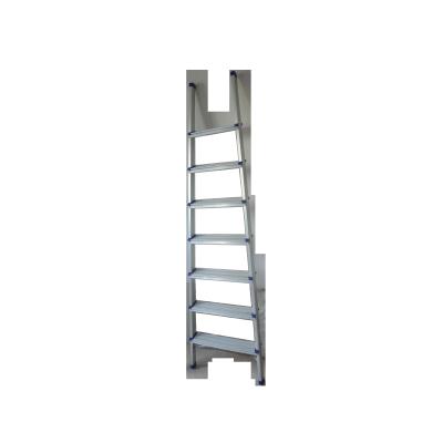 China Aluminiumladder Ladder 150kg Max Load van de 12 Meter de Zilveren Witte Stap Te koop