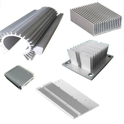 China Duurzaam Aluminium Industrieel Profiel buiten de Radiator van het Vinaluminium voor Airconditioner Te koop