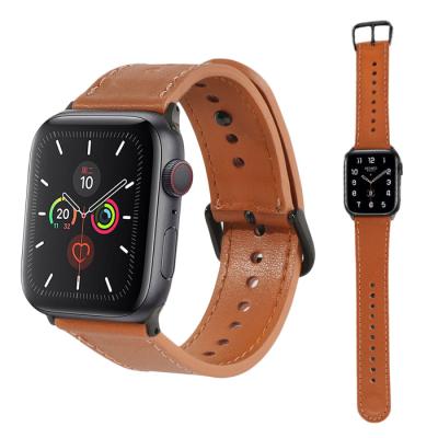 China Luxury Attractive and Special Strap Charm Leather Watch Bands Buckle For Apple Watch Series 7 Smart Watch Leather Band for sale