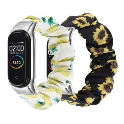 China Attractive and Special Multi-Color Elastic Pet Watch Band MI Band 4 Strap Smart Watch Straps for xiaomi,Smart Watch MI Band 4 Strap for sale