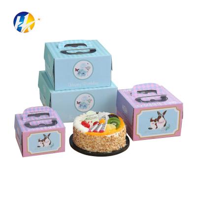 China Custom Black Cake Recyclable Boxes From Food Packaging Manufacturer for sale