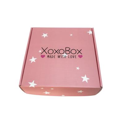 China Recyclable Custom Cardboard Clothes Packaging Box for sale