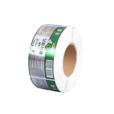 China Factory Recyclable Custom Printed Round Waterproof Plastic Self Adhesive Product Sticker Round Newspaper Distribution Tour Packaging Label for sale