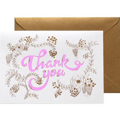 China Recyled Custom Thank You Cards For Wedding Or Birthday, Thank You Cards, Business Card for sale