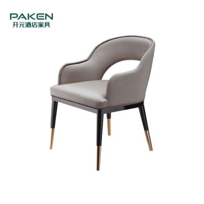 China Removable Cover Custom Luxury OEM Italy Modern Design Dining Armchair For Hotel Restaurant for sale