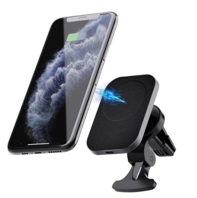 China New Product Charging 15W Fast Charging Car Phone Holder Fast Wireless Car Phone Holder Wireless Charger for sale