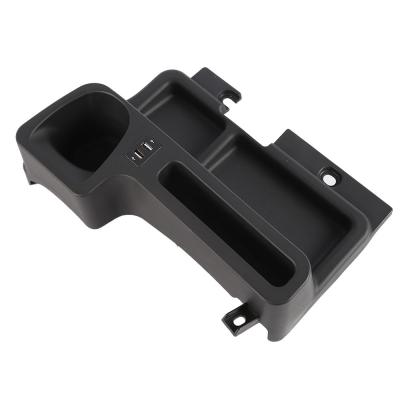 China ABS black car center console box with USB cup holder FOR LAND CRUISER lc70 lc76 lc79 FOR LC70 siers for sale