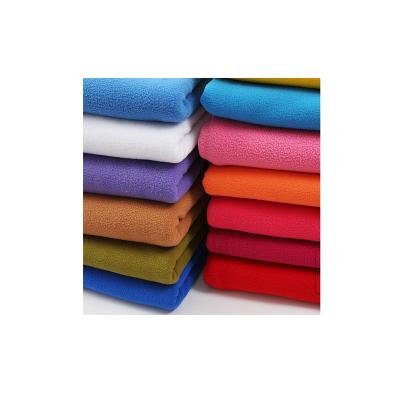 China Waterproof Hot Sale Cheap 100 Fiber Polyester Spandex Fleece Fabric One Anti Micro Pilling Side Brushed for sale