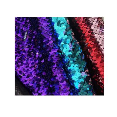 China Waterproof Wholesale 5mm Reversible Sequin Fabric for sale