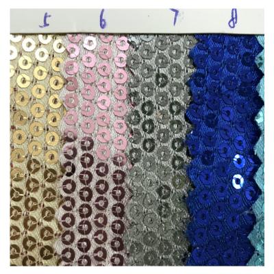 China Wholesale Vertical Striped Waterproof Sequin Fabric 3mm for sale