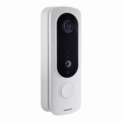 China Popular NIGHT VISION wifi battery operated videodoorbell with night vision support sd card/tuya smart doorbell cloud storage for sale