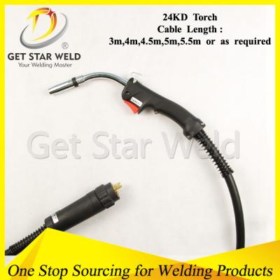 China 250-300A MIG Torch Welding Panasonic/OTC Welder/Binzel CO2 MIG Torch/Magnetic 15AK 25AK 24KD 36KD for sale