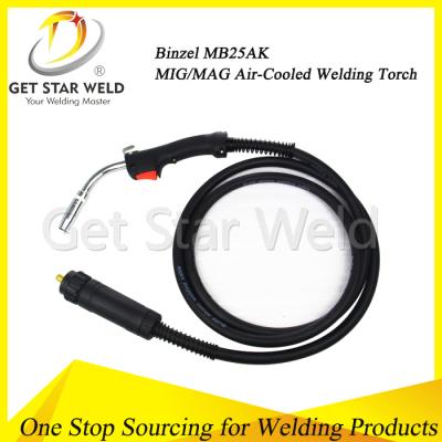 China Get star welding mb 25ak MIG/CO2 gun welding torch 0.8-1.2mm for sale