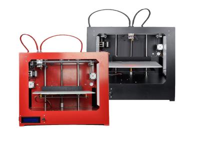 China Familie/School de Dubbele Machine van de Extruder 3D Printer voor Snelle Prototyping Te koop