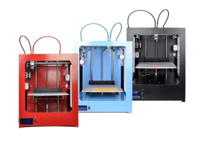 China High Resolution Big Build Size Desktop FDM 3D PLA Printer with Dual Extruders for sale