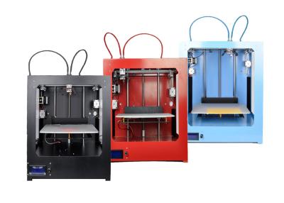 China Commercial Digital Double Extruder 3D Printer Machines for Craft Model Rapid Prototyping for sale