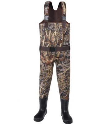 China Kid Children Camouflage 4mm Neoprene Fishing Waders for sale