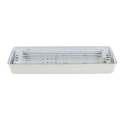 China 110V~240V AC DC 110V~240V CE ROSH Ip65 Eco-friendly CE ROSH Ip65 Auto-test 2w Emergency Exit Bulkhead Rechargeable Led Light for sale