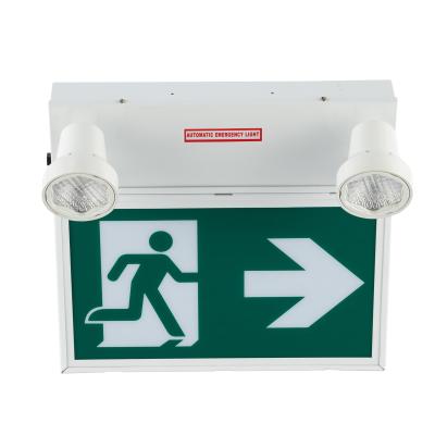 China Latest Factory High Quality Hanging Exit Signs Emergency Led Emergency Light Exit Led With Battery for sale